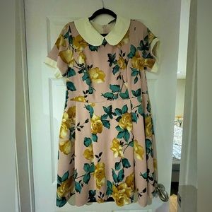 Modcloth Peter Pan collard dress